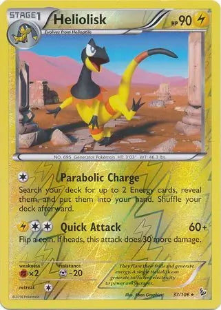 Flashfire Heliolisk #37/106 reverse holo